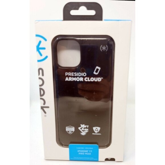 Speck Presidio Armor Cloud Case for iPhone 11 Pro Max 6.5" 2019 - Black - Picture 1 of 2